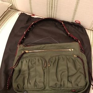 MZ Wallace Army Green small Handbag